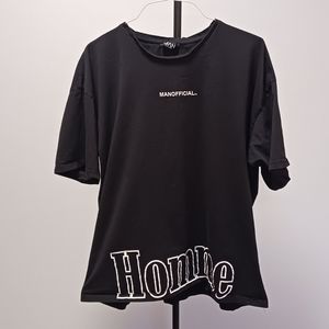 Boohooman Graphic Tee Shirt ( Men 2XL) Man